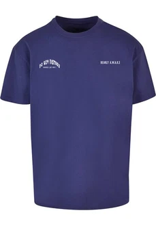 Merchcode T-Shirt Barely Awake Heavy Oversize Tee Dunkelblau/Blau/Lila Merchcode T-Shirt Barely Awake Heavy Oversize Tee Dunkelblau/Blau/Lila
