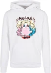 ABSOLUTE CULT Kapuzensweatshirt Herren Batman - Harley Quinn Mad Love Basic Hoody Rosa/Gelb/Grün/Weiß/Braun