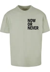 Merchcode T-Shirt Herren Now Or Never Heavy Oversize Tee 