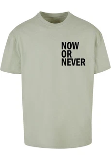 Merchcode T-Shirt Herren Now Or Never Heavy Oversize Tee Merchcode T-Shirt Herren Now Or Never Heavy Oversize Tee
