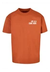 Merchcode T-Shirt Herren Book Comic Heavy Oversized Tee Braun/Orange Merchcode T-Shirt Herren Book Comic Heavy Oversized Tee Braun/Orange
