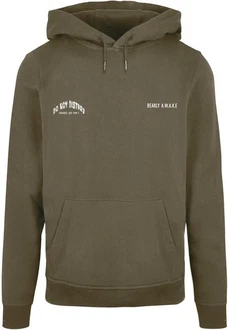 Merchcode Kapuzensweatshirt Merchcode Herren Barely Awake Basic Hoody (1) Dunkelgrün/Khaki Merchcode Kapuzensweatshirt Merchcode Herren Barely Awake Basic Hoody (1) Dunkelgrün/Khaki