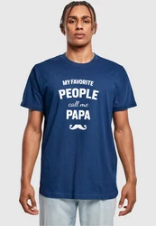 Merchcode T-Shirt Merchcode Herren Dunkelblau/Blau