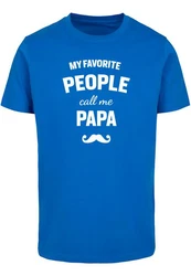 Merchcode T-Shirt Merchcode Herren Blau/Hellblau
