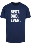 Merchcode T-Shirt Herren Fathers Day - Best Dad Ever Dunkelblau/Blau