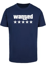 T-Shirt Herren Wanted T-Shirt Round Neck (1-tlg)