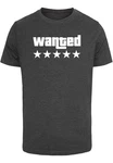 Merchcode Wanted T-Shirt Round Neck Dunkelgrau/Schwarz/Grau/Dunkelgrün/Braun