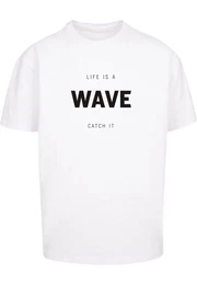 T-Shirt Herren Summer - Life is a wave Heavy Oversize Tee (1-tlg)
