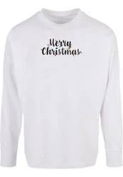 Merchcode Longsleeve Herren Weiß/Dunkelblau/Grau/Silber/Schwarz