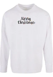 Merchcode Longsleeve Herren Weiß/Dunkelblau/Grau/Silber/Schwarz