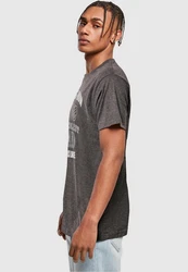 Merchcode Coolest Dad T-Shirt Round Neck Schwarz/Grau/Dunkelgrau