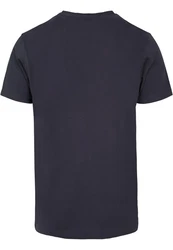 Merchcode Coolest Dad T-Shirt Round Neck Schwarz/Dunkelblau