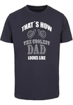 Merchcode Coolest Dad T-Shirt Round Neck Schwarz/Dunkelblau Merchcode Coolest Dad T-Shirt Round Neck Schwarz/Dunkelblau