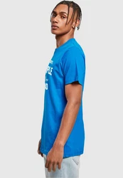 Merchcode T-Shirt Herren Blau/Hellblau