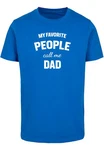 Merchcode T-Shirt Herren Blau/Hellblau