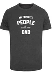Merchcode T-Shirt Herren Grau/Dunkelgrau