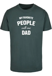 Merchcode T-Shirt Herren Dunkelgrün/Grün