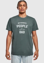 Merchcode T-Shirt Herren Dunkelgrün/Grün