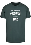 Merchcode T-Shirt Herren Dunkelgrün/Grün