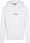 Merchcode Kapuzensweatshirt Hope Rainbow Basic Hoody (1-tlg) Regenbogen