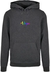 Merchcode Kapuzensweatshirt Hope Rainbow Basic Hoody (1-tlg) Regenbogen