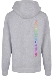 Merchcode Kapuzensweatshirt Hope Rainbow Basic Hoody (1-tlg) Regenbogen