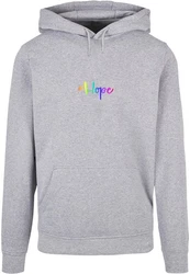 Merchcode Kapuzensweatshirt Hope Rainbow Basic Hoody (1-tlg) Regenbogen