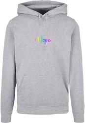 Merchcode Kapuzensweatshirt Hope Rainbow Basic Hoody (1-tlg) Regenbogen