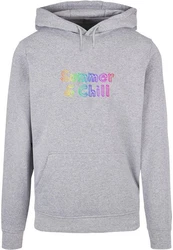Merchcode Kapuzensweatshirt Merchcode Herren Summer And Chill Rainbow Basic Hoody Regenbogen