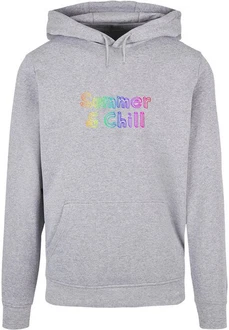 Merchcode Kapuzensweatshirt Merchcode Herren Summer And Chill Rainbow Basic Hoody Regenbogen