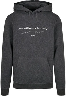 Merchcode Kapuzensweatshirt Just Start Basic Hoody Grau/Lila/Dunkelgrau/Orange/Silber Merchcode Kapuzensweatshirt Just Start Basic Hoody Grau/Lila/Dunkelgrau/Orange/Silber