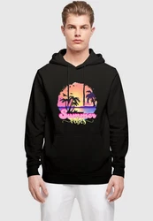 Merchcode Kapuzensweatshirt Summer Vibes Basic Hoody Gelb/Orange