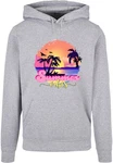 Merchcode Kapuzensweatshirt Summer Vibes Basic Hoody Orange/Gelb/Rosa