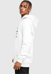Merchcode Kapuzensweatshirt Good Things Take Time Hoody Weiß/Gelb/Creme