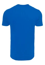 Merchcode Herren Caution Hot T-Shirt Round Neck Hellblau/Braun/Blau
