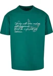 Merchcode T-Shirt Herren Spring Saying Heavy Oversized Tee (1-tlg) Grün/Dunkelgrün/Türkis