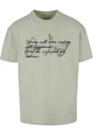 Merchcode T-Shirt Herren Spring Saying Heavy Oversized Tee (1-tlg) Dunkelgrün/Grün/Hellgrün/Khaki