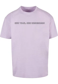 Merchcode T-Shirt New Year Heavy Oversize Tee (1-tlg) Lila/Rosa Merchcode T-Shirt New Year Heavy Oversize Tee (1-tlg) Lila/Rosa