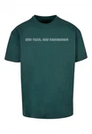 Merchcode T-Shirt New Year Heavy Oversize Tee (1-tlg) Grün/Türkis/Dunkelgrün