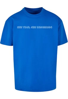 Merchcode T-Shirt New Year Heavy Oversize Tee (1-tlg) Hellblau/Blau Merchcode T-Shirt New Year Heavy Oversize Tee (1-tlg) Hellblau/Blau