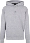 Merchcode Kapuzensweatshirt Think Different Basic Hoody (1-tlg) Hellgrau/Grau