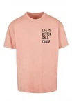 Merchcode T-Shirt Life Is Better Heavy Oversized Tee 