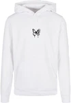 Merchcode Kapuzensweatshirt Flowers Bloom Basic Hoody Weiß/Creme/Beige
