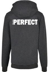 Merchcode Kapuzensweatshirt Believe Front Basic Hoody Grau/Dunkelgrau