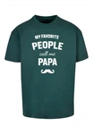 Merchcode T-Shirt Herren Grün/Dunkelgrün