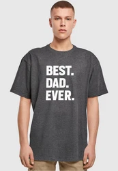 Merchcode T-Shirt Herren Fathers Day Tee (1-tlg) Dunkelgrau/Hellgrau/Grau