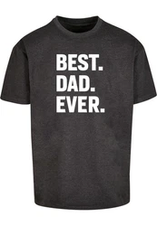 Merchcode T-Shirt Herren Fathers Day Tee (1-tlg) Dunkelgrau/Hellgrau/Grau