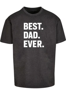 Merchcode T-Shirt Herren Fathers Day Tee (1-tlg) Dunkelgrau/Hellgrau/Grau