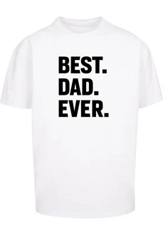 Merchcode T-Shirt Herren Fathers Day Tee (1-tlg) Weiß/Schwarz/Braun/Silber/Creme Merchcode T-Shirt Herren Fathers Day Tee (1-tlg) Weiß/Schwarz/Braun/Silber/Creme