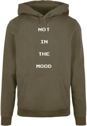 Merchcode Kapuzensweatshirt NITM-Pixels Back x Basic Hoody Dunkelgrün/Beige/Grün/Braun